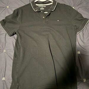 Black Calvin Klein polo